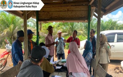 Kunjungan Dinas Dalam Rangka Tindak Lanjut Permohonan Arahan Dokumen Lingkungan PT. Nusa Jaya Perkasa